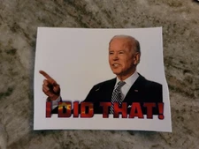 Funny I Did That Sticker 