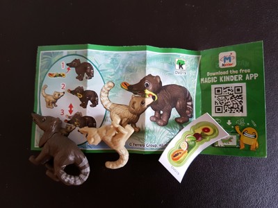kinder egg animal toys