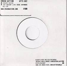 CRASH ACTION: Escape Hatch/Jay.../Get By - WHITE LABEL 7" VINYL: VERY GOOD