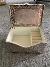Things Remembered Silver Plated Filigree Ring Jewelry Trinket Box  4x2.5" & 2.5" — photo 5