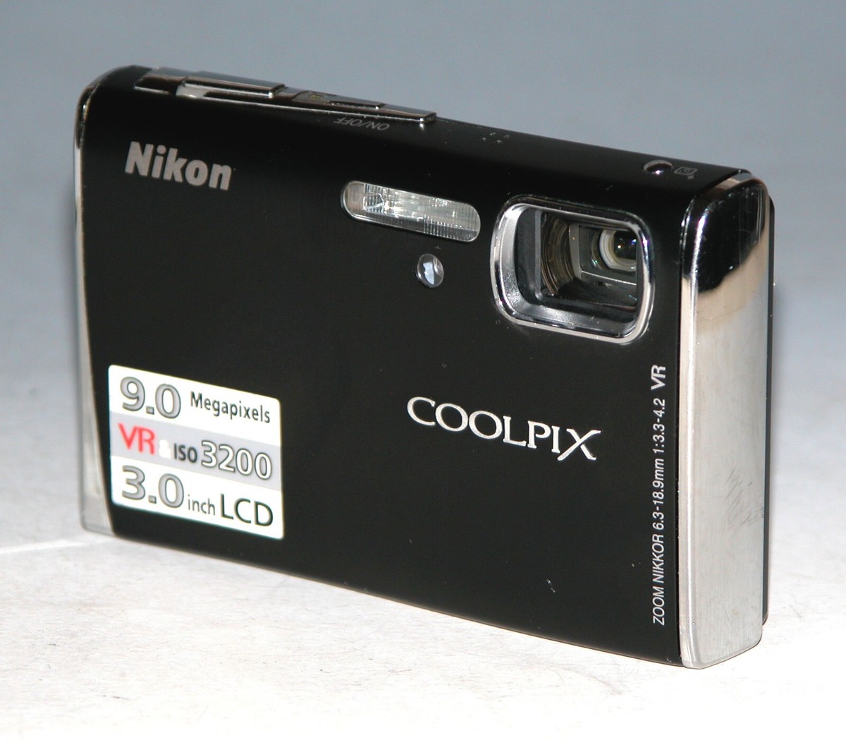 NIKON ニコン COOLPIX S52 ゴールド バッテリー・AVケーブル付 Nikon ニコン COOLPIX S52 コンパクトデジタルカメラ ゴールド