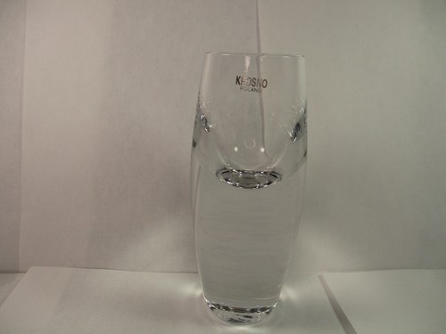 Crate & Barrel Kirby Cordial Crystal Shot Glass 2 oz Krosno Made In Poland New - Picture 3 of 4