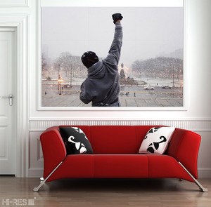 Rocky Balboa Movie Poster Sylvester Stallone Boxing Sport Giant Wall Art 50x35 Ebay