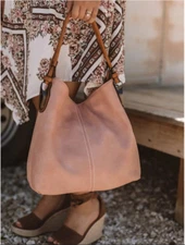 Hobo Bags For Women, Slouchy Handbags, Vegan Leather Bag, Bohemian, Le-Miel