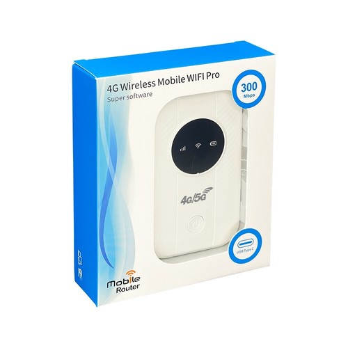 Portable Unlocked 4G LTE Wireless WiFi Router Mobile Broadband MIFI Hotspot LCD - Bild 4 von 4