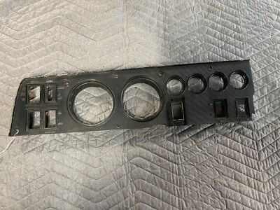 1968 charger rallye dash bezel overall nice needs minor fix in right corner 68