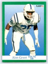 1991 Fleer #82 Alan Grant