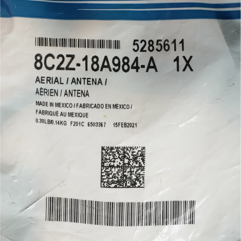 NUEVO OEM Ford 2008-2022 E-150 E-250 E-350 Super Duty Antena Base 8C2Z-18A984-A Foto 4 de 4