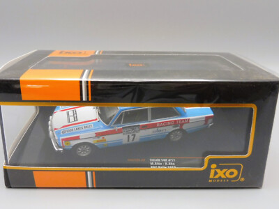 Miniature Volvo 142 Rallye 1972 N°17 - échelle 1/43 IXOMODELS IXORAC426.22 - Neuve