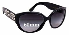 SFx Replacement Sunglass Lenses Fits Bvlgari 8037b - 60mm Wide