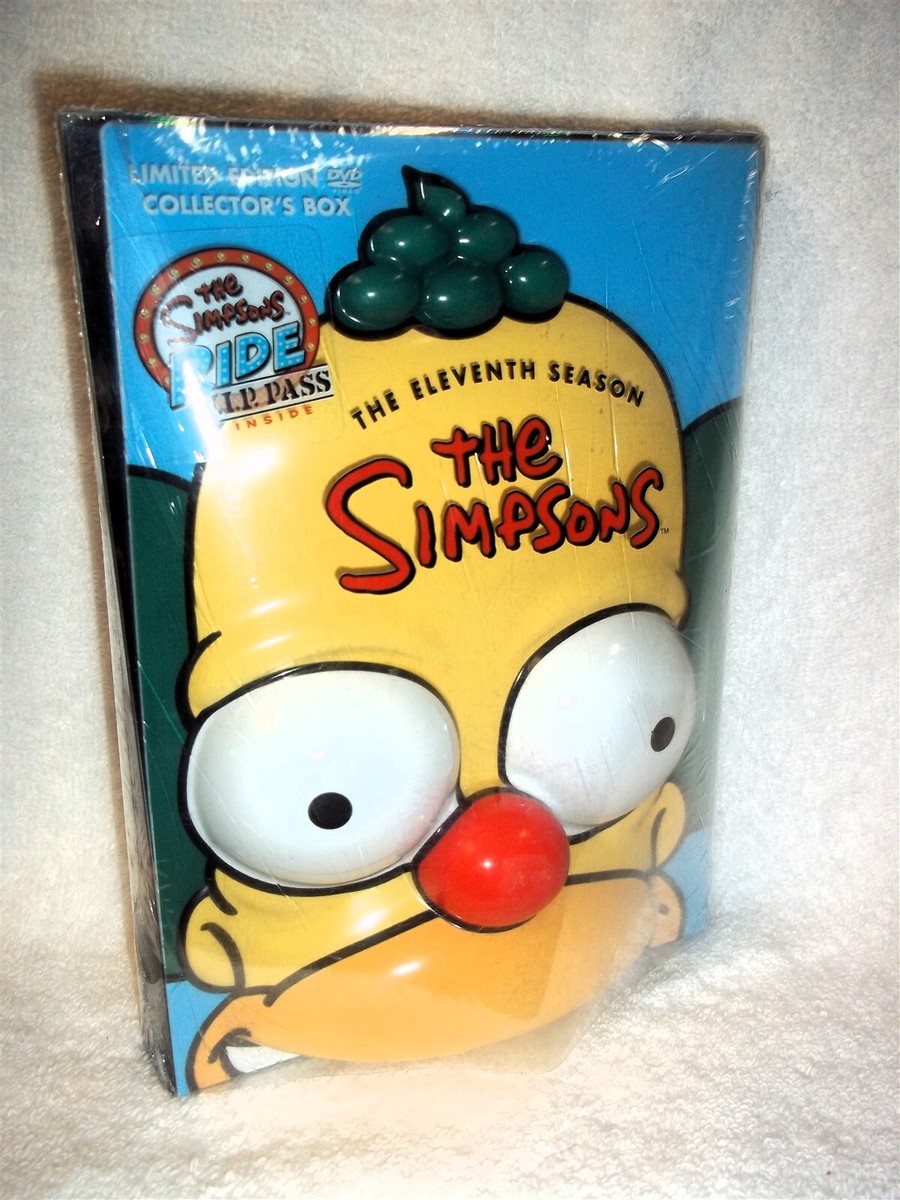 シンプソンズDVD11巻セット！ The Simpsons The Eleventh Season 11 (4-Disc) (DVD, 2008, MOLDED