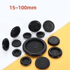 -15 100mm Blanking Grommets Rubber Grommet Closed Gromet Blind Plug Bung Bungs