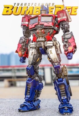 Transformers Optimus Prime Bumblebee Movie DLX Collectable Action