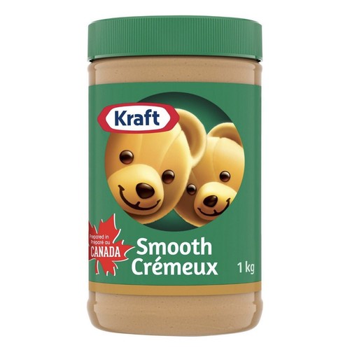Kraft Smooth Peanut Butter, 1 Kg Imported From Canada