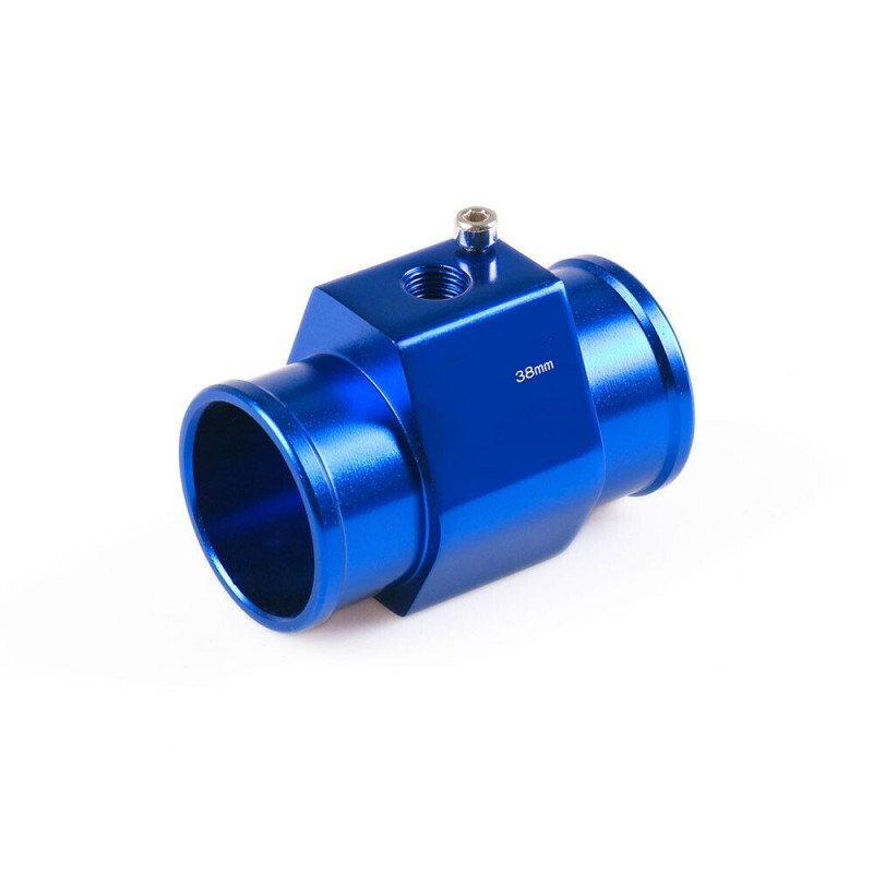 Joint Pipe Radiator Hose Adapter For 1/8NPT Water Temp Gauge Sensor