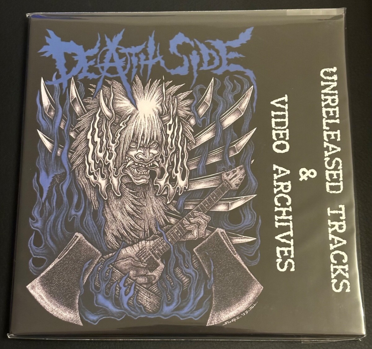 DEATH SIDE デスサイド 7EP レコード ハードコア ジャパコア DEATH SIDE/unreleased tracks & video archives 7” EP w/DVD