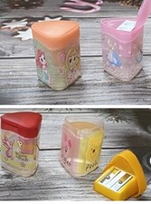 Cute Disney Winnie Pooh Alice Pencil Sharpener 2 Sizes Large Blade School Gift