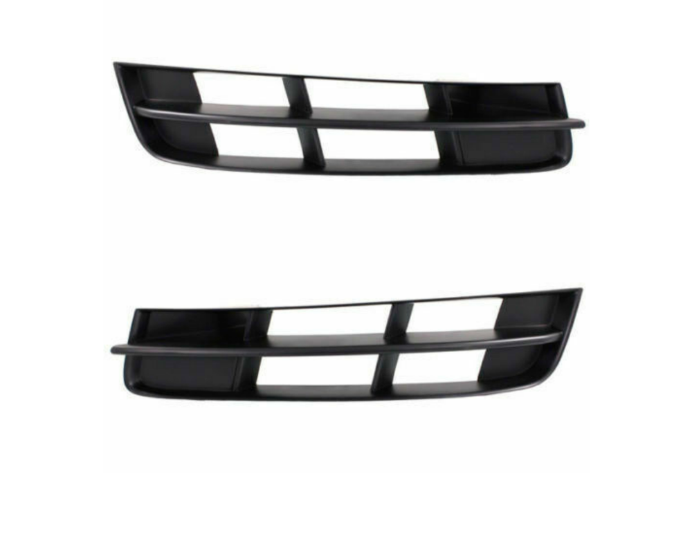 2010-2015 Audi Q7 Front Bumper Side Grille Trim Inserts Pair LH RH