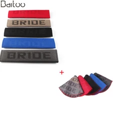 Racing Shift Lever Knob Boot Cover+Racing Shoulder Strap Pads