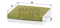 Mann-Filter FP 2043 Filter, Innenraumluft FÜR Besturn (Faw) Mazda