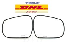 Par de lentes de vidrio para espejo retrovisor puerta vista lateral para Nissan Navara D23 NP300 Frontier 14-17