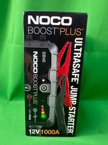 NOCO Boost Plus GB40 1000A 12V Portable Battery Jump Starter *NO Jumping Cables*