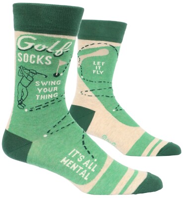 Blue Q Golfsocken Herren UK 6-11 Secret tolles Geschenk Geschenk Golfmann lustiger Witz