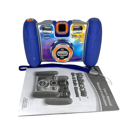 VTech Kidizoom Twist Connect Camera - Blue 2.0MP 4X Digital Zoom