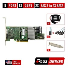 LSI MegaRAID 9361-8i 12Gbps SAS 3 w/ 1GB Cache  BBU  SAS-3 Cable and License