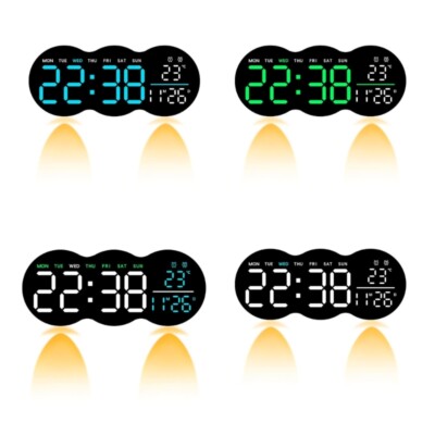LED Digital Clock with Countdown Timer Remote Control for Kitchen or Study Room