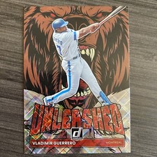 2022 Donruss Vladimir Guerrero #UL-15 Unleashed Diamond Parallel Montreal Expos 