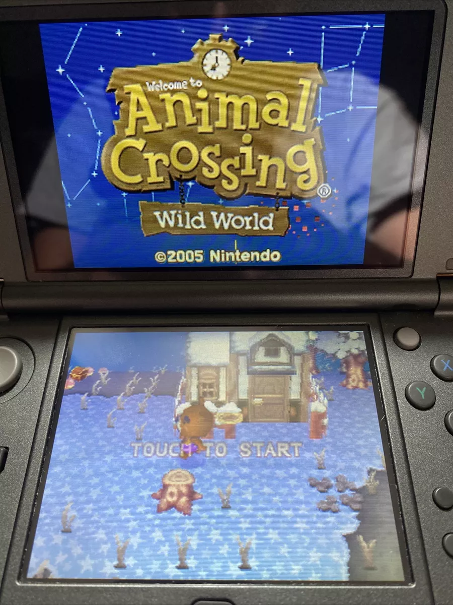 Animal crossing 2024 wild world cartridge