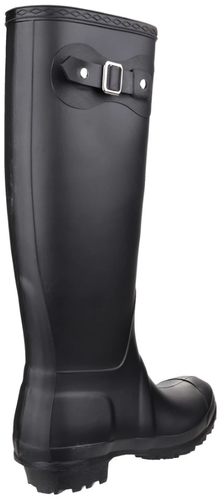 Cotswold Sandringham Womens Black Classic Rubber Tall Wellington Wellies - Picture 3 of 4