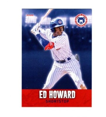 Ed Howard 2022 South Bend Cubs baseball card Evergreen Park IL | eBay