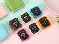 iWatch Apple Watch Series 6 SE 5 4 3 2 1 Bumper Cover Case with Screen Protector
