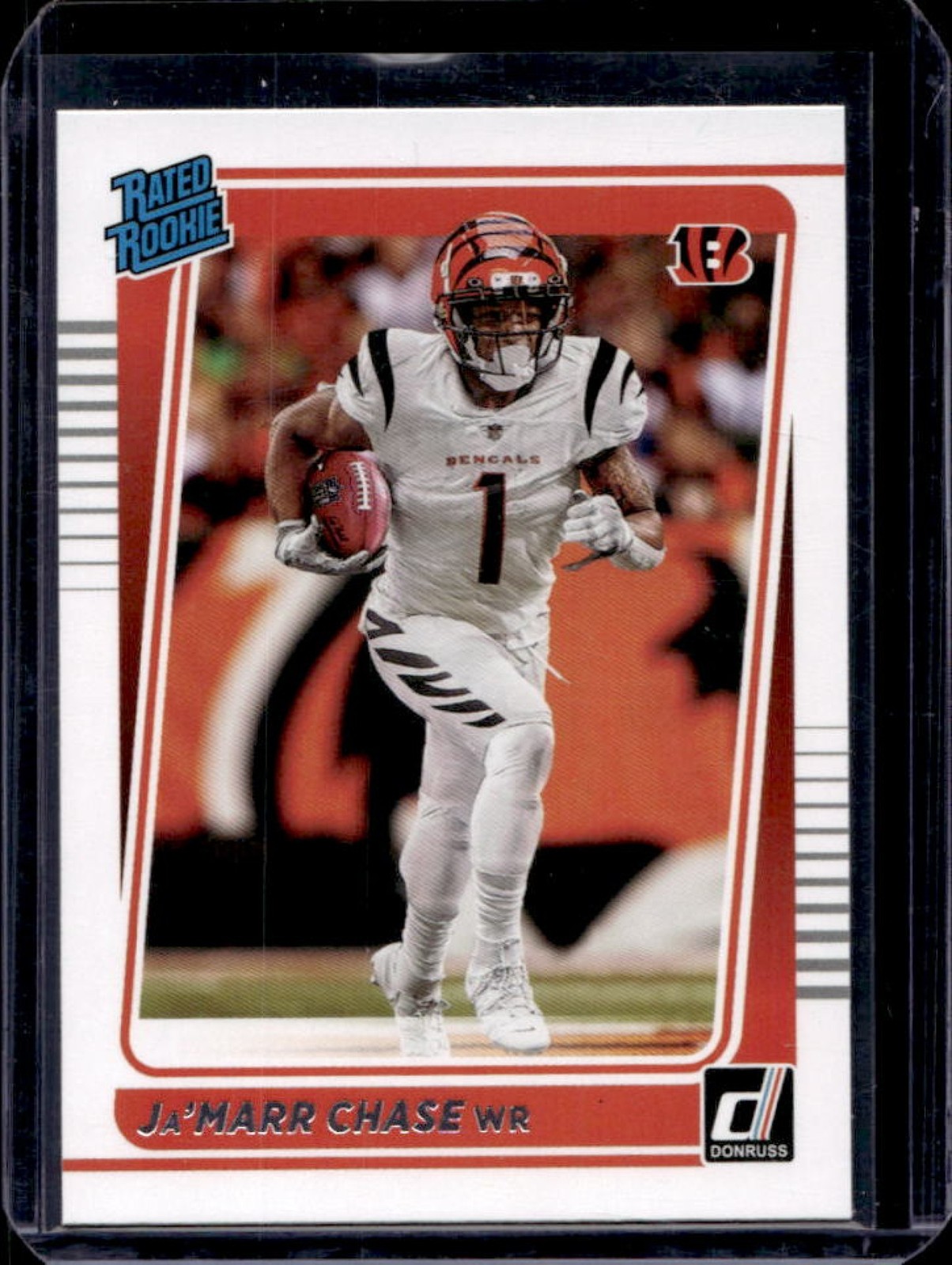2021 Donruss Ja'Marr Chase Rated Rookie #262 Bengals