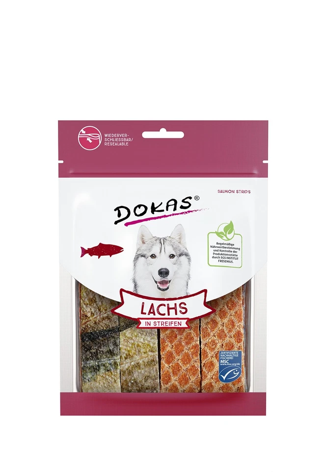 Lachs in Streifen, 1er Pack 1 x 100 g - Bild 1 von 1