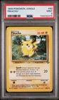 POKEMON CARD 1999 PSA 9 MINT JUNGLE SET Unlimited #60 Pikachu