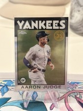 2021 Topps Chrome - 1986 Topps Baseball Aaron Judge #86BC-1 Refractor Yankees A3