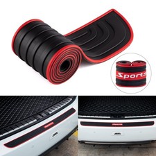 Car Rear Bumper Protector, 41inch x3.5inch Car/SUV Universal Rubber Anti-Scratch