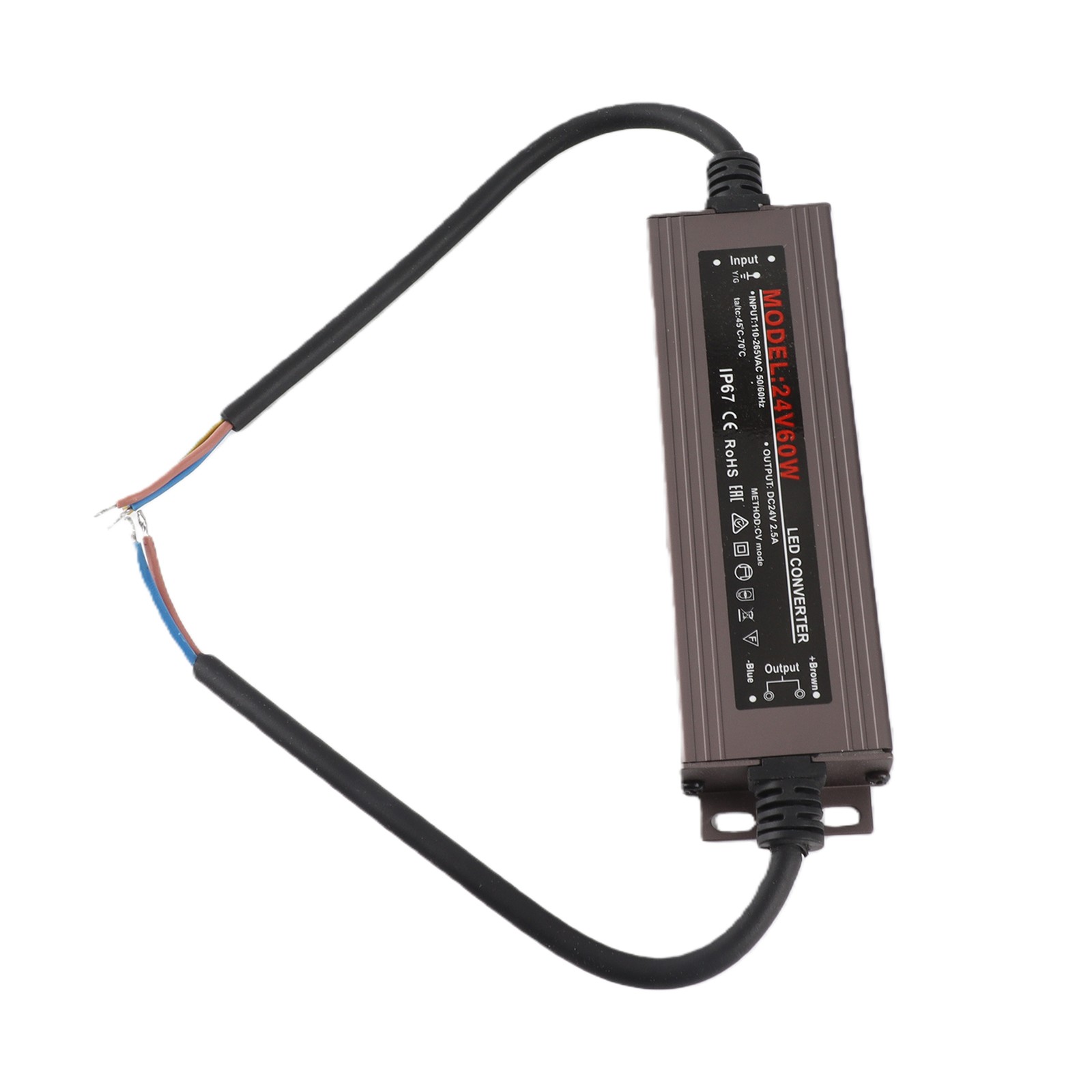 Led Switch Psu IP67 Waterproof LED Driver Switch Power Supply Transformer Adapter AC ...