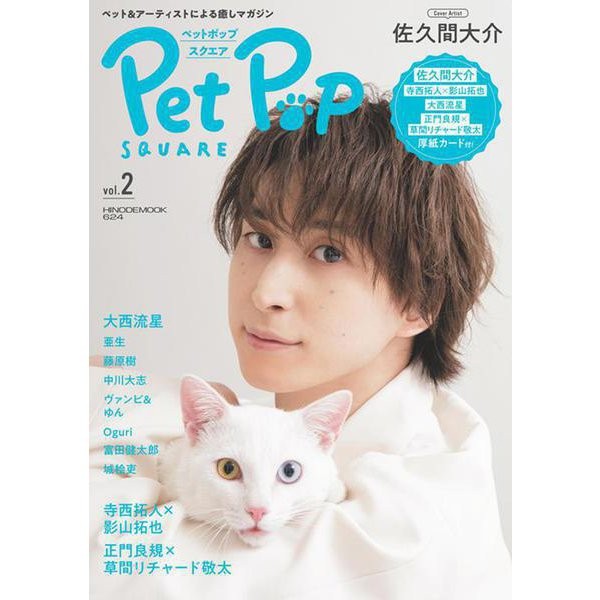 Sakuma Daisuke Pet Pop Square Volume 2 Japanese Book Collection Excellent
