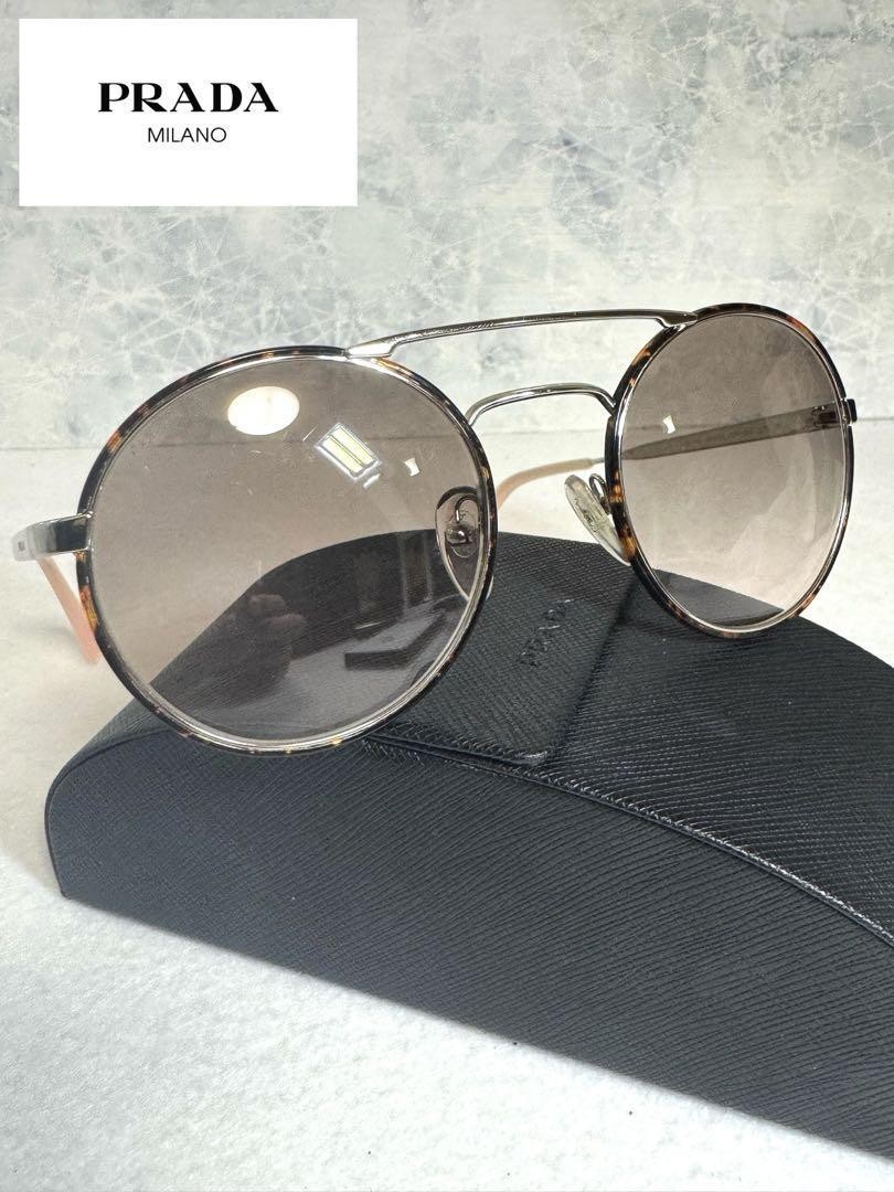 Condition PRADA Round Sunglasses Gradient - image 1