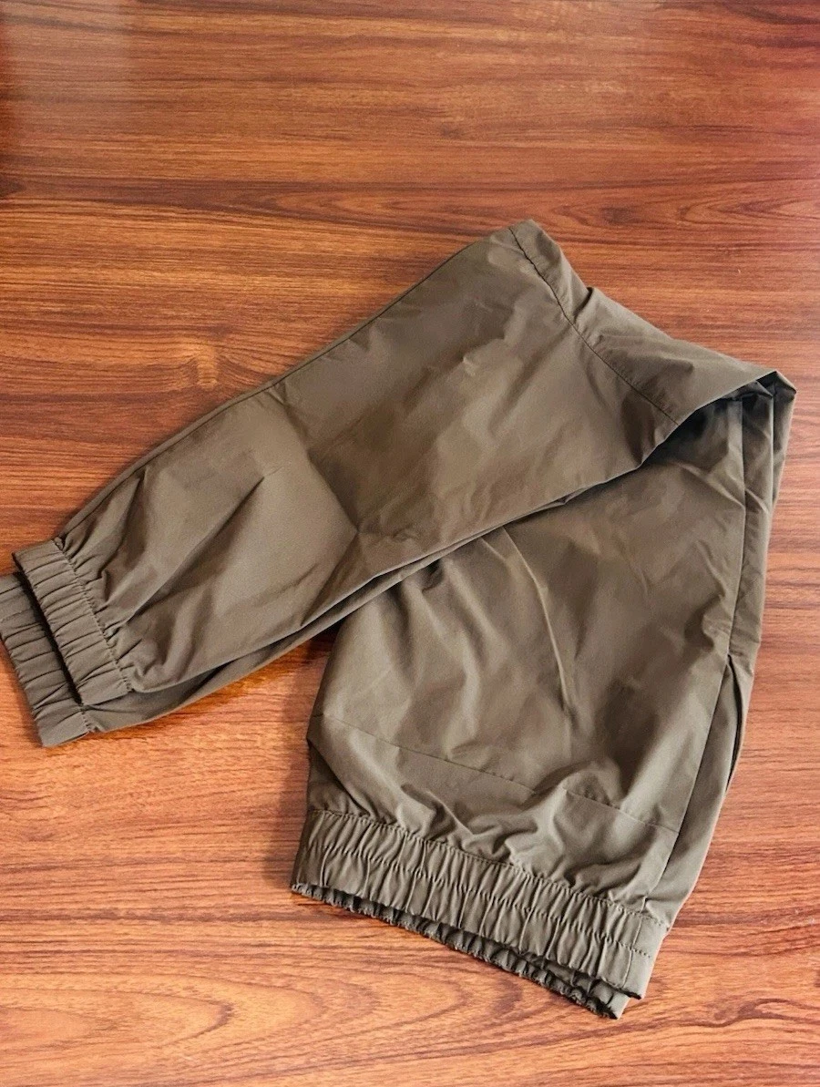 Banana Republic Jogger Pants Mens Brown Tapered Fit Pockets Size Small
