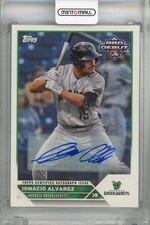 2023 Topps Pro Debut Ignacio Alvarez Base Autographs Pd-106 Augusta Greenjackets