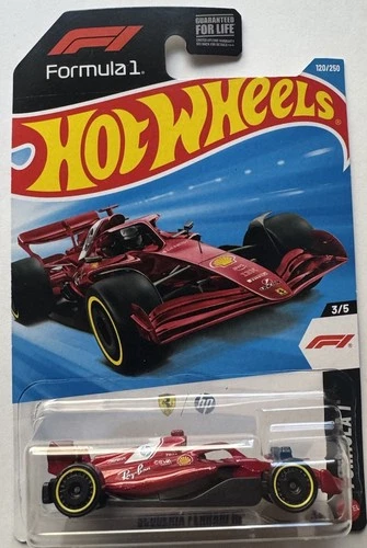 2026 Hot Wheels FORMULA 1 3/5 Scuderia Ferrari HP 120/250