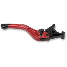 CRG RC2 Shorty Length Brake Lever - Red Motorcycle Street Bike 2AN-532-H-R