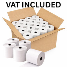 80 x 80mm thermal till rolls cash registers 20,40,60,80,90,120 or 180 roll 80X80