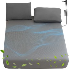 Grounding Sheets Cal King Size 90 Organic Cotton 10 Pure Silver 16" Deep