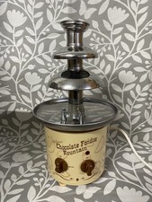 Prima Fontana Elettrica Cioccolato Fonduta 3 Livelli Macchina per Immersione Fonduta